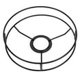 thumbnail image 1 of SHISUYAN Durable Iron Lampshade Frame Hanging Lamp Bracket Round Light Pendant Prop, 1 of 8