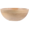 thumbnail image 1 of EeaseCA Bamboo Bowl Simple Durable Adult Children Food Salad Storage Tableware Bowl for Home (Small Size), 1 of 8