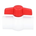 thumbnail image 1 of PVC Ball Valve Shut‑Off Valve with T‑Handle Garden Irrigation Plumbing Pipe FittingsDN20, 1 of 14