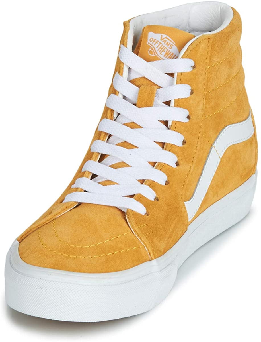 vans high top yellow mustard