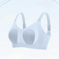 thumbnail image 2 of IFNWSV Women's One-Shoulder Bra with Removable Pads, Solid Color Seamless Wireless Everyday Bra, 2 of 8