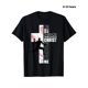 thumbnail image 1 of Christian Baseball Pitcher Graphic T-Shirt, 100% Cotton Crew Neck Short Sleeve Tee, Religious Inspirational Quote Top for Boys & Girls, Casual All-Season Knit Fabric Shirt, 1 of 6