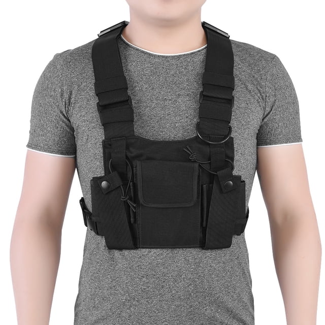 Bolsa de Colgantes de Walkie-Talkie de Militar de Nylon Duradera, Paquete de Cofre de Walkie-Talkie, Para Trabajar Con Seguridad para Aire Libre