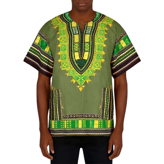 CONZONE Men's African T-Shirts Short Sleeve T Shirts for Men Casual Crew Neck Traditional Graphic Lightweight Tees Soft Cozy Athletic Tops