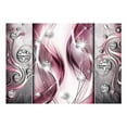thumbnail image 2 of Tiptophomedecor Peel and Stick Glam Wallpaper Wall Mural - Pink And Diamonds - Removable Wall Decals, 2 of 3