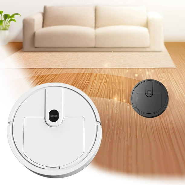 Aspiradora Inteligente, Robot 3 En 1 Que Barre, Aspira y Friega, Potente Succión, Tecnología de Detección Avanzada, Diseño Compacto, Carga Usb, Asistente de Limpieza Del Hogar.