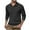 Mens Shirts Dark Gray, variant on Golf Shirts for Men Long Sleeve Knitted Button Collared Pullover Tees Shirt Casual Solid Breathable Basic Loose Comfort Lapel Workout Tops