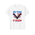 thumbnail image 4 of 250th Anniversary USA Shirts Flag Vintage 250 Years American 1776 2026 250th USA Birthday T-Shirt, 4 of 4