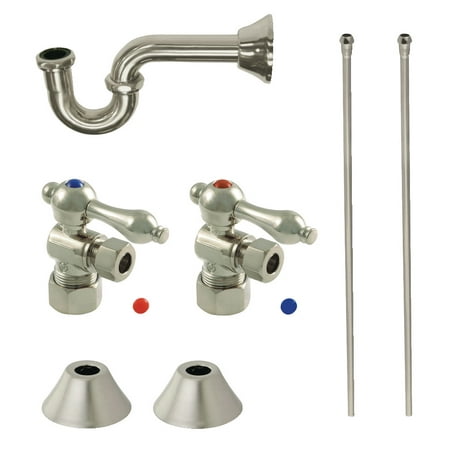 UPC 663370141133 product image for Kingston Brass CC53308LKB30 Traditional Plumbing Sink Trim Kit with P-Trap  Brus | upcitemdb.com