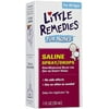 Little Remedies Newborn + Nose Saline Spray Drops, Wash Away Mucus, 1 Oz, 6-Pack