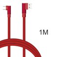thumbnail image 2 of Maoww Double Elbow USB Cable 2A Sync Data Nylon Woven TPE High Speed Charging Cable for Android/IOS/Type-C, 2 of 7