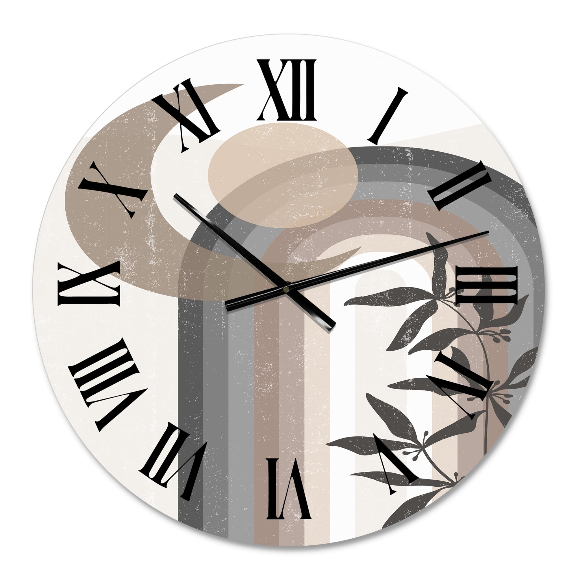 Designart 1 in Quartz Modern/Contemporary Wall Clock