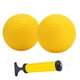 thumbnail image 2 of Pelotas de repuesto, mini voleibol, pelotas de juego redondas amarillas suaves y resistentes con 5 pulgadas 2 piezas, 2 of 8