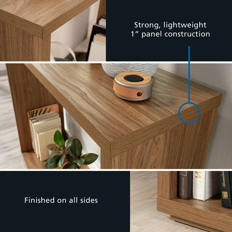Mainstays Westley Console Table, Warm Walnut Finish - Walmart.com