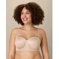 thumbnail image 2 of Playtex Full-Coverage Strapless Bra with Convertible Straps, Moisture-Wicking  Almond 38DDD Women's, 2 of 9