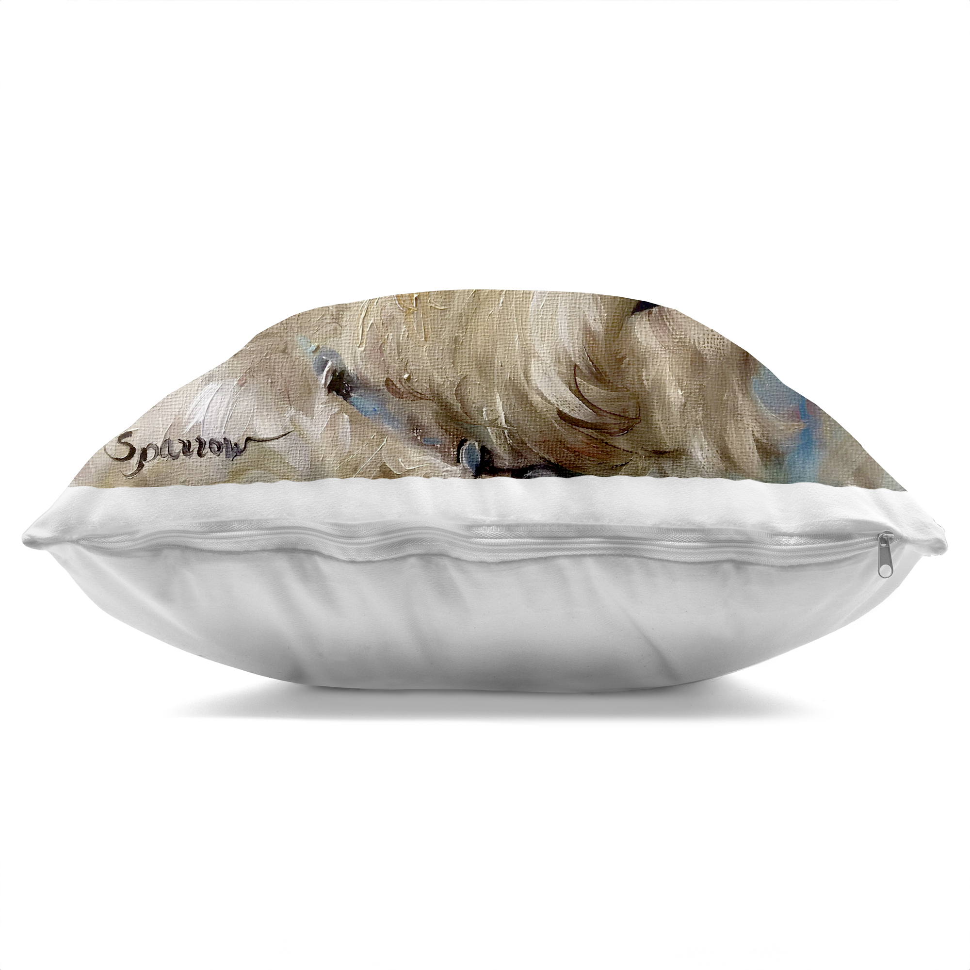 Stupell Industries Good As Gold Terrier Decorative Printed Throw Pillow, design by Mary Sparrow