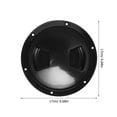 Yacht Deck Cover Round Hole Inspection Rv Accessories Kayak Accessory