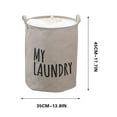 thumbnail image 3 of Miogawg Large Laundry Baskets, Waterproof Freestanding Laundry Hampers, Collapsible Clothes Hamper With Reinforced Handles In Laundry Room, College Dorm, Bathroom, Bedroom, 3 of 4