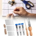 thumbnail image 2 of bukeyi Wool Felting Needle Tools Wool Felting Tool Kit With 3 Sizes Felting Needles And 1/8 Needle Wooden Handle For Needle, 2 of 5