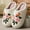 Rose, variant on BERANMEY Cute Cartoon Flower Slippers for Women Soft Plush Comfy Warm Slip-On Couple Slippers fo Women Indoor Fluffy House Slippers for Women and Men Non-slip Fuzzy Flat Slides