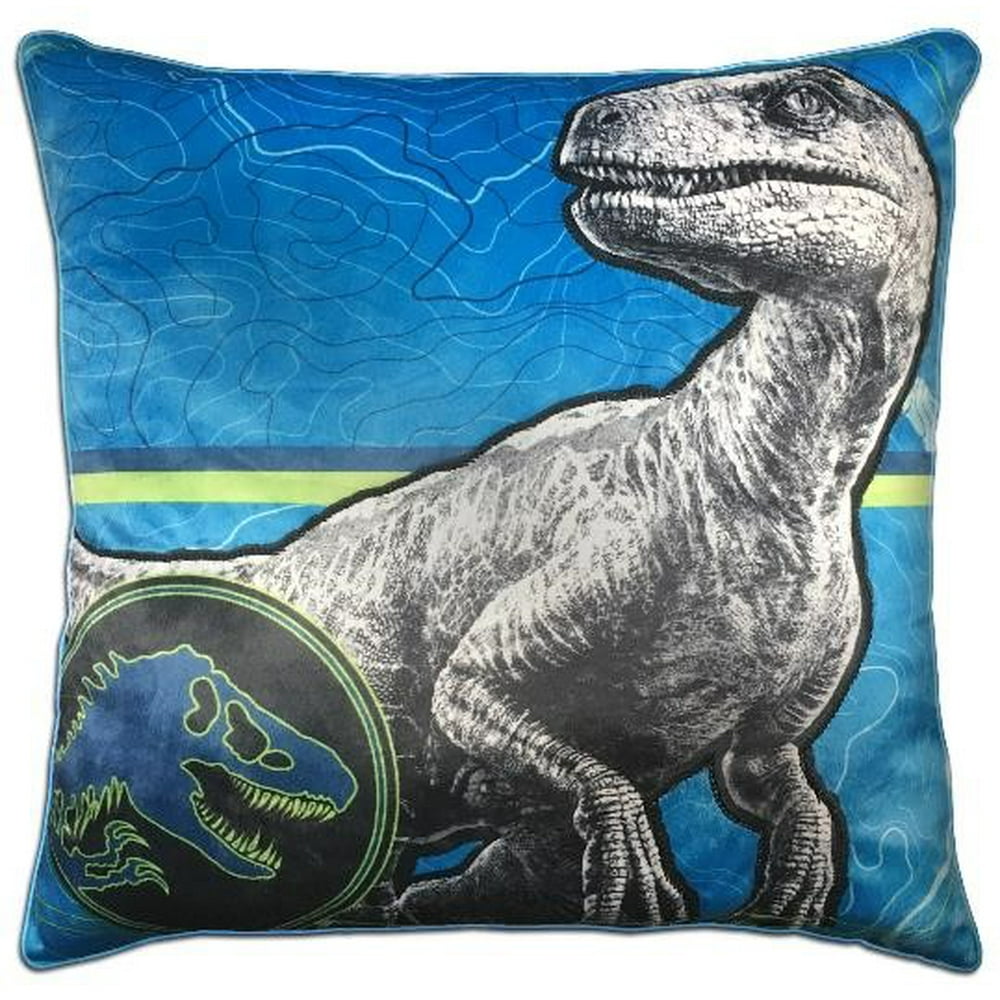 Jurassic World 2 Raptor Dinosaur Pillow