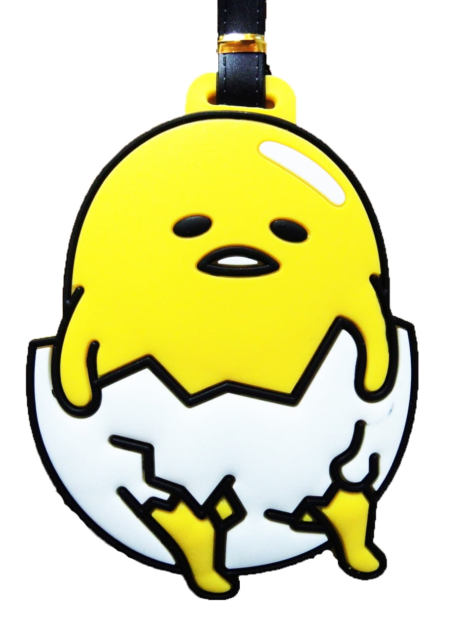 gudetama luggage tag