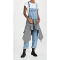 thumbnail image 2 of Overol Ziggy de Mezclilla Free People Azul Polvo Talle Grande, 2 of 6