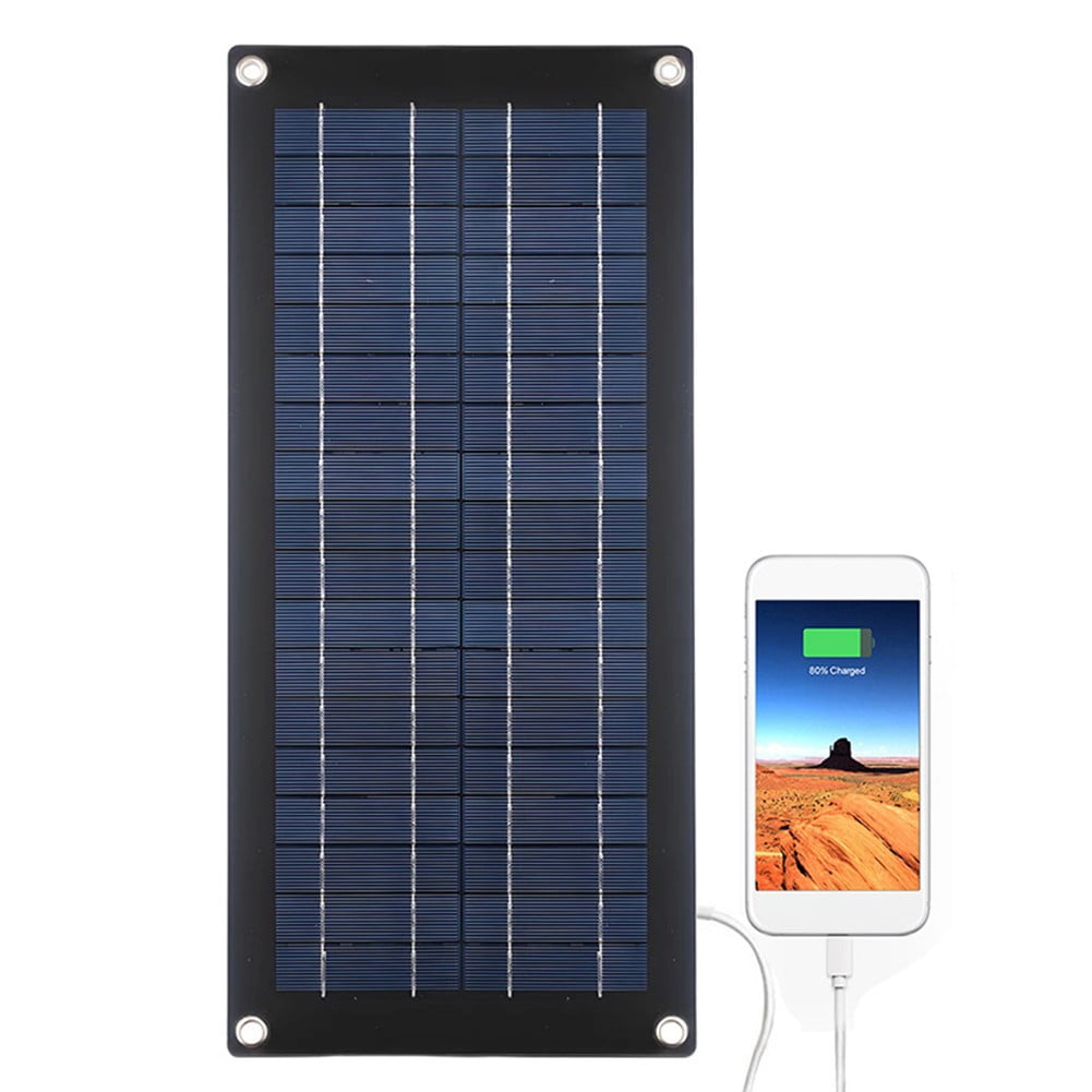 60W Solar Panel 12V-18Volt Trickle Battery Charger For Caravan Car Van Boat Kit