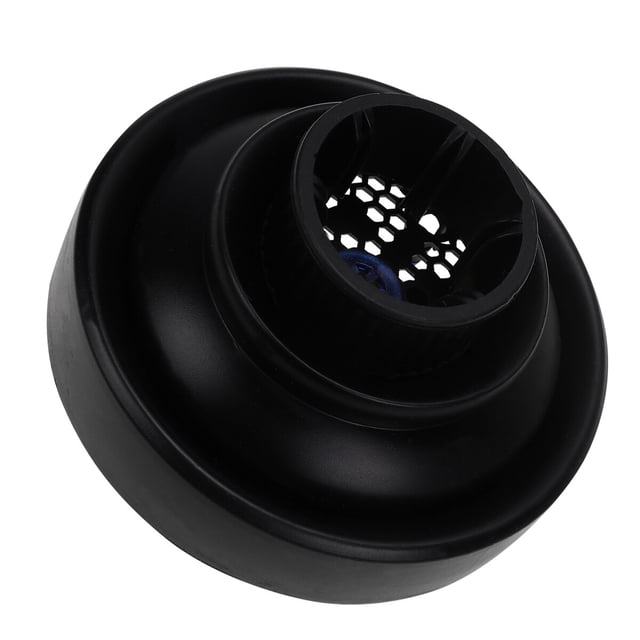 OULII Sèche-Cheveux Rétractable en Silicone Diffuseur Portable pour Maison et Salon Facile à Nettoyer Noir
