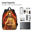 thumbnail image 4 of Bray Wyatt Backpack, Large Capacity Laptop Backpack, Casual Durable Daypack, 17.3x12.2x5.5 Inch, 4 of 8