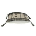 thumbnail image 7 of Parkland Collection Selina Beige Tribal Decorative Throw Pillow, 18 x 18 Cotton Accent Pillow, 7 of 7