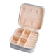 thumbnail image 3 of Caja de joyería jinwen Rosa con cremallera de viaje, 3 of 5