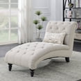 thumbnail image 3 of Wallace & Bay Hardy Chaise - Ivory, 3 of 7