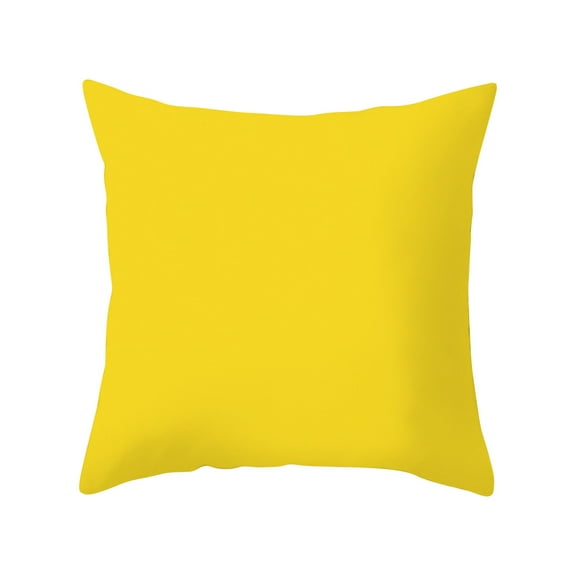 Outdoor Pillow Cover, Patio Cushion Cover, 18x18 Inch Waterproof Weather-Resistant Sofa Pillowcase, Modern Solid Color, Durable Easy-Care Fabric