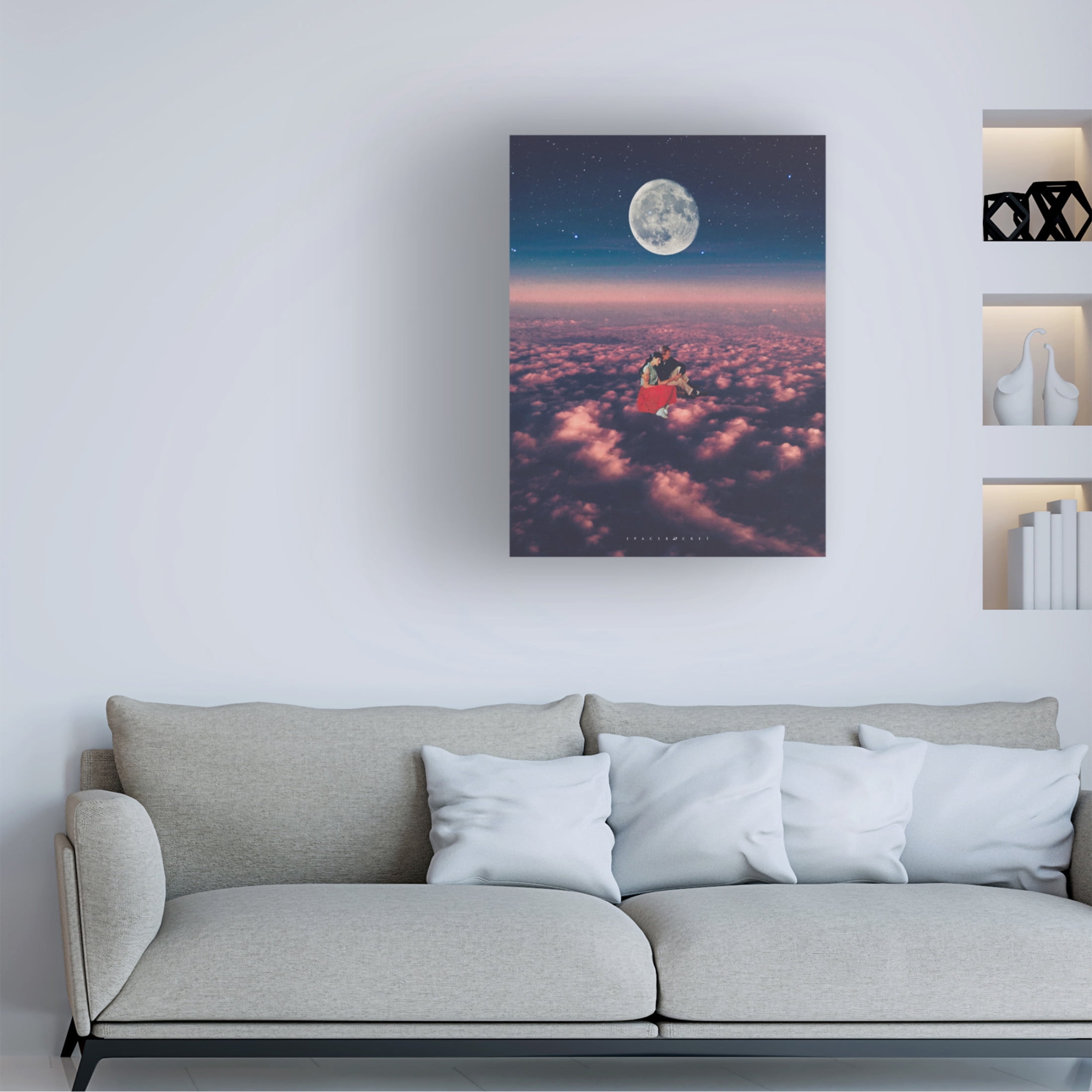 Trademark Fine Art spacerocket art 244 Canvas Wall Art