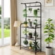 thumbnail image 2 of Soporte para plantas Ekisemio de 3 niveles, 171 cm, negro resistente, 2 of 6