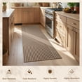 thumbnail image 6 of VUNATE Outdoor Rugs Carpet 2'x6' Jute Rug Boho Geometric Washable Patio Rug Distressed Modern Braided Area Rugs Brown Indoor Outdoor Rugs for Living Room Entryway Laundry Balcony, 6 of 7