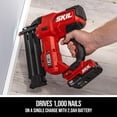 thumbnail image 2 of Brad Nailer SKIL PWR CORE 20 V 18 GA con batería de 2 Ah, 2 of 7