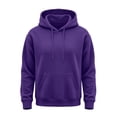 thumbnail image 6 of Men's Hoodies Pullover Hooded Sweatshirt Midweight Athletic Hoodie Long Sleeve Fleece Sweat Shirt with Pocket, S-XL, 6 of 6