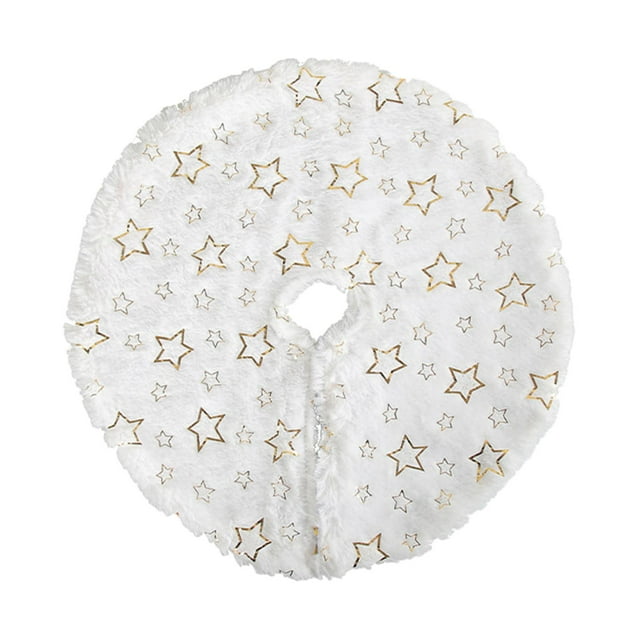 Falda de árbol Macarena de Navidad Decoración navideña delantal para exteriores interiores