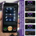 thumbnail image 3 of V-8pro Flip Mobile Phone 2G FM Radio Flashlight Type-C Camera Foldable Phones(not include a SIM card), 3 of 7