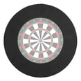 thumbnail image 5 of Pebbuoy Dartboard Protection Ring Wall Protector Board High Strength Removable Simple Installation Wall Surround Dart Backboard Black Ring, 5 of 7
