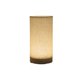 thumbnail image 1 of Lámpara de mesa de tela sencilla for dormitorio, ambiente de noche, madera, cambio de luz de tres colores, 1 of 6