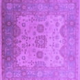 thumbnail image 1 of Ahgly Company Indoor Square Oriental Purple Industrial Area Rugs, 7' Square, 1 of 4
