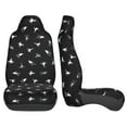 thumbnail image 4 of KAKALAD Cutely frog Car Seat Covers Set Vehicle Front Seats Protector 2 Pcs, 4 of 9