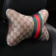 thumbnail image 4 of Juego de tres piezas de cojines para coche, de lino, bonitos, sin ataduras, para las cuatro estaciones, universales, para asientos, modernos, 4 of 5