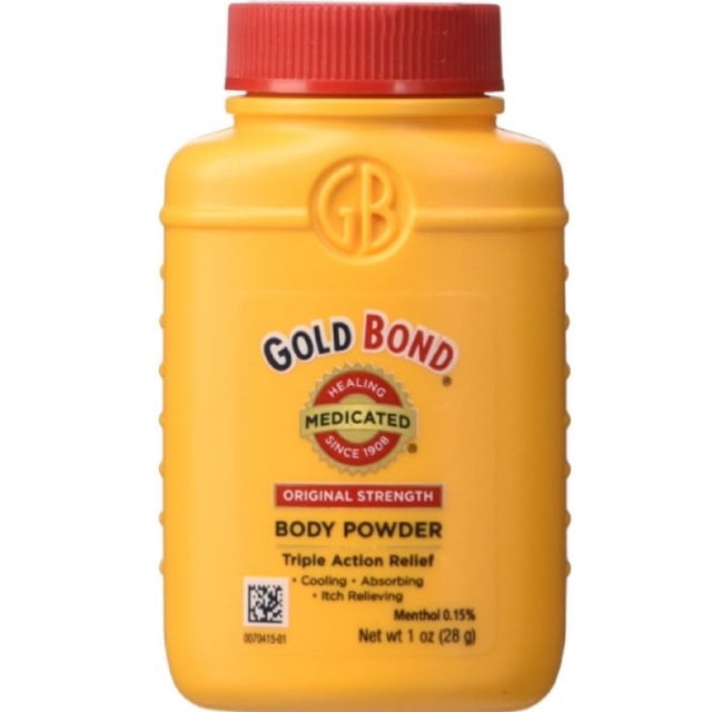 Polvo Corporal Medicado Gold Bond Sin Talco 29 ml (4 Botellas)
