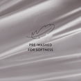 thumbnail image 6 of Noble Linens 300 Thread Count 4 Piece Cotton Sheet Set in Mauve, Queen, 6 of 7