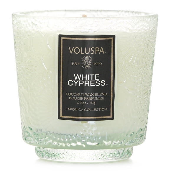 Vela Voluspa con aroma a ciprés blanco, 72 g