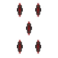 thumbnail image 1 of yingyy Bike Tail Lights LED USB Bicycle Night Riding Mountain Bikes Rear Lamp with Rubber Ring Accessories Emergency Supplies Red 5Set, 1 of 6